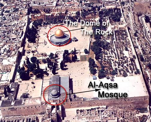 The Dome of the Rock and the al-Aqsa Mosque