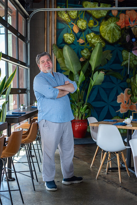 The place, the game, the story Machete restaurant owner's eclectic