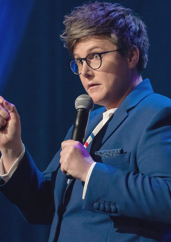 Promotional image of Hannah Gadsby.